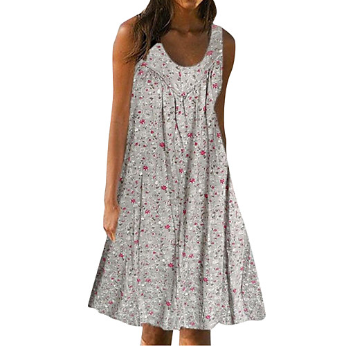 Women's Basic Swing Dress - Floral Patchwork Print Navy Blue Gray Light Blue XXL XXXL XXXXL
Women's Basic Swing Dress - Floral Patchwork Print Navy Blue Gray Light Blue XXL XXXL XXXXL
