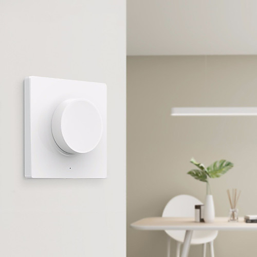 Yeelight YLKG08YL Smart bluetooth Wall Pasted Dimmer Light Switch for Ceiling Lamp (Xiaomi Ecosystem Product)
Yeelight YLKG08YL Smart bluetooth Wall Pasted Dimmer Light Switch for Ceiling Lamp (Xiaomi Ecosystem Product)