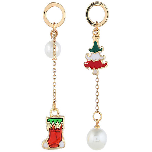Women's Mismatch Earrings Mismatched Santa Suits Earrings Jewelry Rainbow For Christmas Party Daily Festival 1 Pair
Women's Mismatch Earrings Mismatched Santa Suits Earrings Jewelry Rainbow For Christmas Party Daily Festival 1 Pair