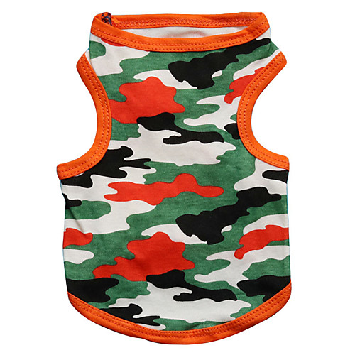Dogs Vest Dog Clothes Black Camouflage Color Orange Costume Dalmatian Corgi Beagle Cotton Camouflage Casual / Daily Simple Style XS S M L
Dogs Vest Dog Clothes Black Camouflage Color Orange Costume Dalmatian Corgi Beagle Cotton Camouflage Casual / Daily Simple Style XS S M L