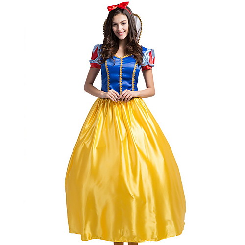 Princess Costume Women's Fairytale Theme Halloween Performance Cosplay Costumes Theme Party Costumes Women's Dance Costumes Terylene Split Joint
Princess Costume Women's Fairytale Theme Halloween Performance Cosplay Costumes Theme Party Costumes Women's Dance Costumes Terylene Split Joint