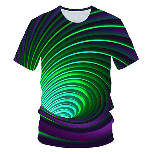 Men's Daily Wear Basic Plus Size T-shirt - Color Block Round Neck Green / Short Sleeve
Men's Daily Wear Basic Plus Size T-shirt - Color Block Round Neck Green / Short Sleeve