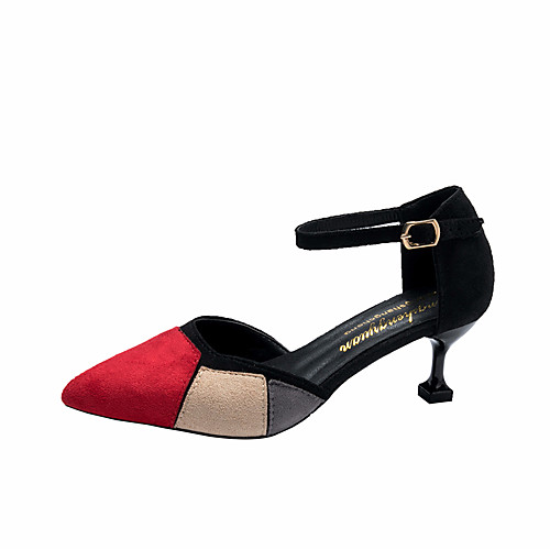 Women's Heels Kitten Heel PU(Polyurethane) Casual Spring Black / Red / Color Block
Women's Heels Kitten Heel PU(Polyurethane) Casual Spring Black / Red / Color Block