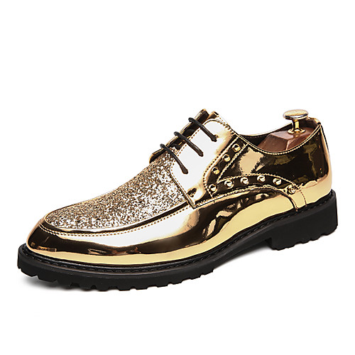 Men's Patent Leather Spring & Summer / Fall & Winter Casual / British Oxfords Breathable Booties / Ankle Boots Black / Gold / Silver / Beading / Party & Evening / Sequin / Party & Evening
Men's Patent Leather Spring & Summer / Fall & Winter Casual / British Oxfords Breathable Booties / Ankle Boots Black / Gold / Silver / Beading / Party & Evening / Sequin / Party & Evening