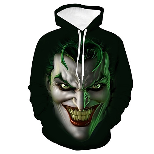 Men's Casual / Basic Hoodie - 3D / Skull / Portrait Black US32 / UK32 / EU40
Men's Casual / Basic Hoodie - 3D / Skull / Portrait Black US32 / UK32 / EU40