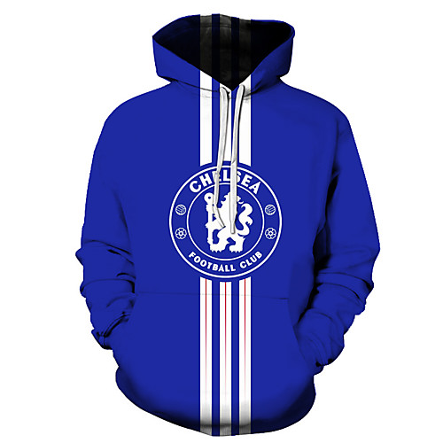 Men's Plus Size Casual / Street chic Hoodie - Geometric / 3D Hooded Blue US32 / UK32 / EU40
Men's Plus Size Casual / Street chic Hoodie - Geometric / 3D Hooded Blue US32 / UK32 / EU40