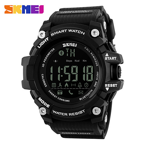 SKMEI Smartwatch Digital Modern Style Sporty Silicone 30 m Water Resistant / Waterproof Casual Watch Cool Digital Casual Fashion - Black Black / Blue black / gold
SKMEI Smartwatch Digital Modern Style Sporty Silicone 30 m Water Resistant / Waterproof Casual Watch Cool Digital Casual Fashion - Black Black / Blue black / gold