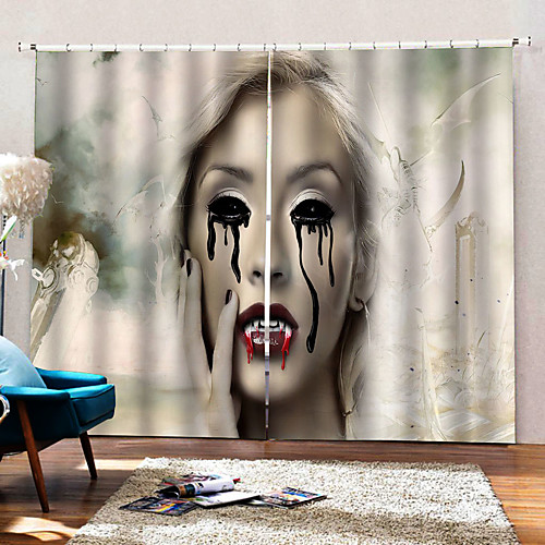 New Thai-style Horror Curtain On the Market Moon Night Ghost Party Decorative Polyester Shade Fabric Curtain
New Thai-style Horror Curtain On the Market Moon Night Ghost Party Decorative Polyester Shade Fabric Curtain