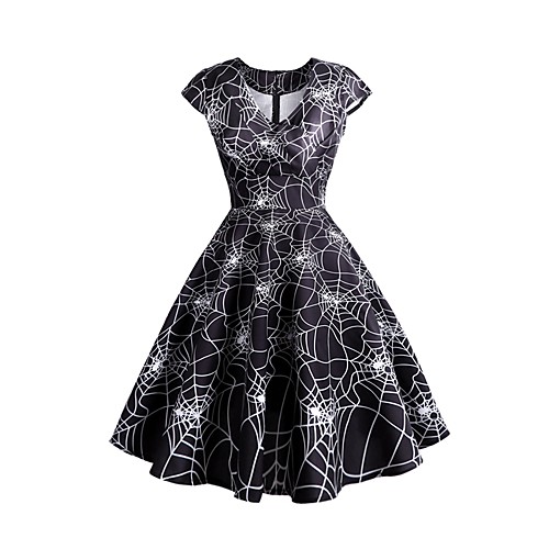 Women's Basic Elegant A Line Sheath Swing Dress - Floral Animal Rose, Print Black White Orange S M L XL
Women's Basic Elegant A Line Sheath Swing Dress - Floral Animal Rose, Print Black White Orange S M L XL