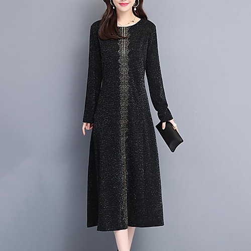 Women's Street chic Elegant Shift T Shirt Dress - Solid Colored Ruched Pleated Black L XL XXL XXXL
Women's Street chic Elegant Shift T Shirt Dress - Solid Colored Ruched Pleated Black L XL XXL XXXL