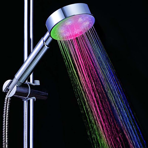 LED Shower Head Color Changing 2 Water Mode 7 Color Glow Light Automatically Changing Handheld Showerhead
LED Shower Head Color Changing 2 Water Mode 7 Color Glow Light Automatically Changing Handheld Showerhead