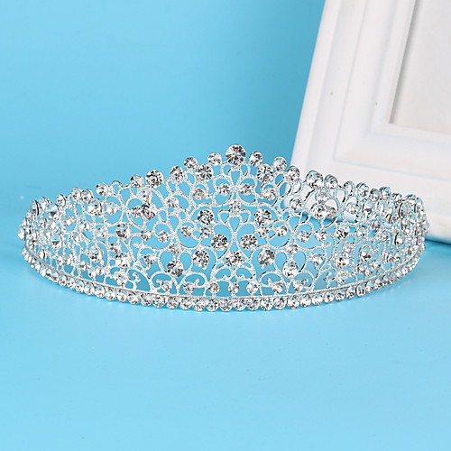Alloy Tiaras / Headdress / Headpiece with Imitation Pearl / Sparkling Glitter / Glitter 1pc Wedding Headpiece
Alloy Tiaras / Headdress / Headpiece with Imitation Pearl / Sparkling Glitter / Glitter 1pc Wedding Headpiece
