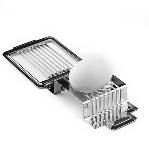Stainless Steel Egg Cutter Fruit Slicer Kitchen Supplies For Eggs Salted Eggs Strawberries Banana
Stainless Steel Egg Cutter Fruit Slicer Kitchen Supplies For Eggs Salted Eggs Strawberries Banana