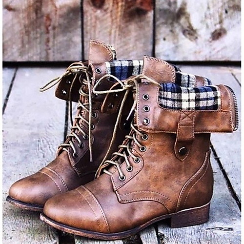 Women's Boots Flat Heel Round Toe PU(Polyurethane) Booties / Ankle Boots Winter Black / Dark Brown / Coffee
Women's Boots Flat Heel Round Toe PU(Polyurethane) Booties / Ankle Boots Winter Black / Dark Brown / Coffee