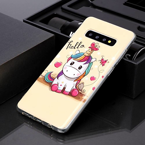 Case For Samsung Galaxy S10 Plus / Galaxy S10 E IMD / Pattern Back Cover Unicorn TPU for S8 / S8 Plus / S9 / S9 Plus / S10
Case For Samsung Galaxy S10 Plus / Galaxy S10 E IMD / Pattern Back Cover Unicorn TPU for S8 / S8 Plus / S9 / S9 Plus / S10