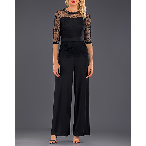 Women's Basic Green Black Red Wide Leg Jumpsuit, Geometric Lace / Fashion L XL XXL Spring Summer Fall / Winter
Women's Basic Green Black Red Wide Leg Jumpsuit, Geometric Lace / Fashion L XL XXL Spring Summer Fall / Winter
