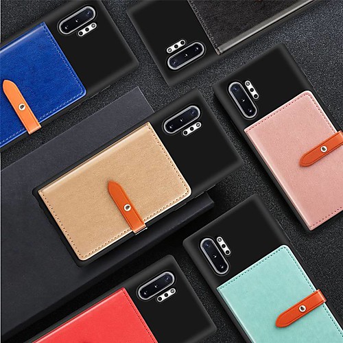 Case For Samsung Galaxy Note 10 / Galaxy Note 10 Plus Wallet / Card Holder / Shockproof Back Cover Solid Colored PU Leather Case For Samsung Galaxy Note 10 / Galaxy Note 10 Plus
Case For Samsung Galaxy Note 10 / Galaxy Note 10 Plus Wallet / Card Holder / Shockproof Back Cover Solid Colored PU Leather Case For Samsung Galaxy Note 10 / Galaxy Note 10 Plus