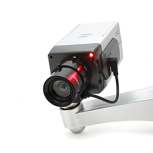 Gun Type Simulation Surveillance Camera Induction Type False Monitor With Light Rotation
Gun Type Simulation Surveillance Camera Induction Type False Monitor With Light Rotation