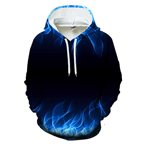Men's Casual / Basic Hoodie - Color Block / 3D Black US32 / UK32 / EU40 
Men's Casual / Basic Hoodie - Color Block / 3D Black US32 / UK32 / EU40