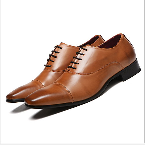 Men's Comfort Shoes PU Summer Business / Casual Oxfords Breathable Black / Brown
Men's Comfort Shoes PU Summer Business / Casual Oxfords Breathable Black / Brown