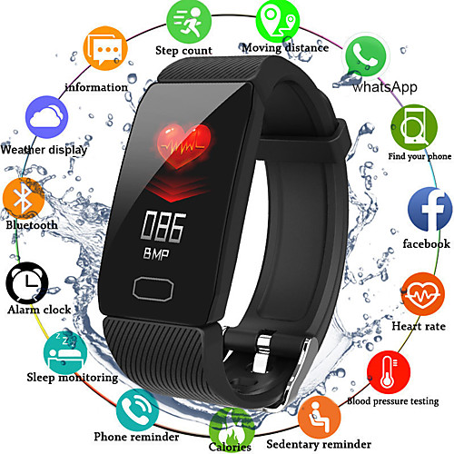 Q1 Unisex Smart Wristbands Android iOS Bluetooth Waterproof Heart Rate Monitor Blood Pressure Measurement Distance Tracking Information Pedometer Call Reminder Activity Tracker Sleep Tracker
Q1 Unisex Smart Wristbands Android iOS Bluetooth Waterproof Heart Rate Monitor Blood Pressure Measurement Distance Tracking Information Pedometer Call Reminder Activity Tracker Sleep Tracker