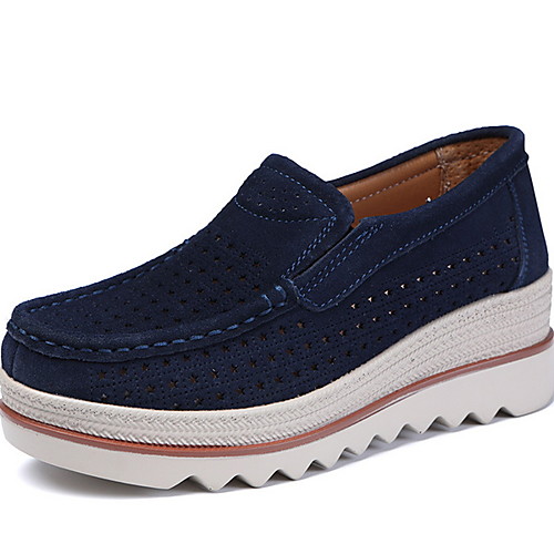 Women's Loafers & Slip-Ons Flat Heel Round Toe Suede Summer Black / Almond / Red
Women's Loafers & Slip-Ons Flat Heel Round Toe Suede Summer Black / Almond / Red