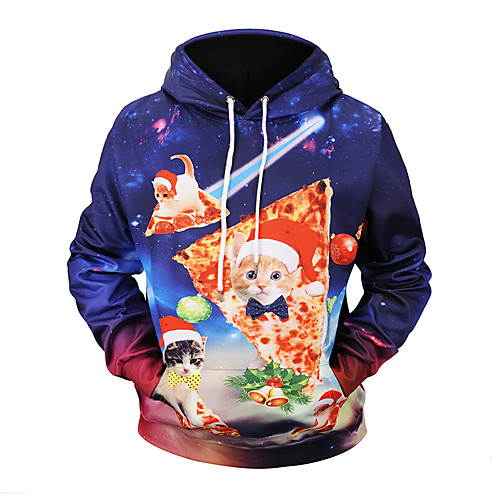 Men's Basic / Christmas Hoodie - Color Block / 3D / Cartoon Purple US34 / UK34 / EU42
Men's Basic / Christmas Hoodie - Color Block / 3D / Cartoon Purple US34 / UK34 / EU42