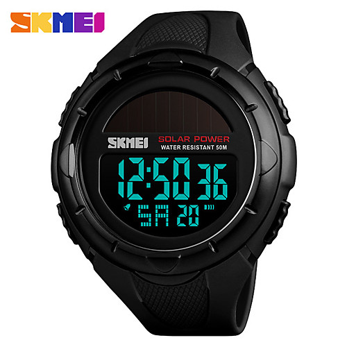 SKMEI Men's Digital Watch Digital Silicone 30 m Water Resistant / Waterproof Chronograph New Design Digital Outdoor Fashion - Black Green Blue
SKMEI Men's Digital Watch Digital Silicone 30 m Water Resistant / Waterproof Chronograph New Design Digital Outdoor Fashion - Black Green Blue