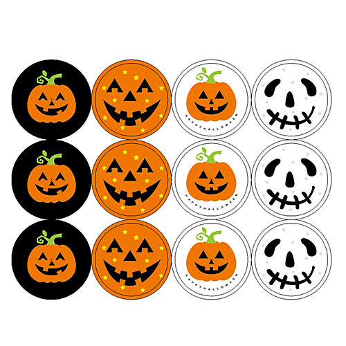 120pcs Halloween Paper Pumpkin Stickers Festive Party Decorations Sealing Sticker Halloween Supplies 3cm
120pcs Halloween Paper Pumpkin Stickers Festive Party Decorations Sealing Sticker Halloween Supplies 3cm
