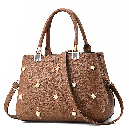 Women's Flower PU Top Handle Bag Floral Print Black / Orange / Red / Fall & Winter
Women's Flower PU Top Handle Bag Floral Print Black / Orange / Red / Fall & Winter