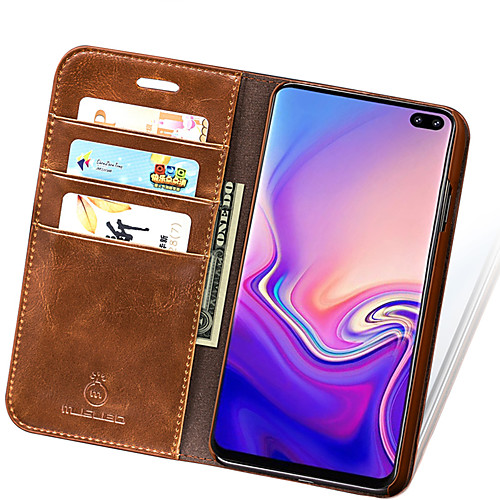 MUSUBO Flip Leather Phone Case for Apple Samsung Galaxy S10E S10 Lite S10 Plus Magnetic Stand Full Body Casing for Samsung Note 10
MUSUBO Flip Leather Phone Case for Apple Samsung Galaxy S10E S10 Lite S10 Plus Magnetic Stand Full Body Casing for Samsung Note 10