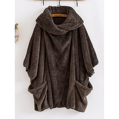 Women's Solid Colored Regular Parka, Poly&Cotton Blend Black / Wine / Blue S / M / L
Women's Solid Colored Regular Parka, Poly&Cotton Blend Black / Wine / Blue S / M / L