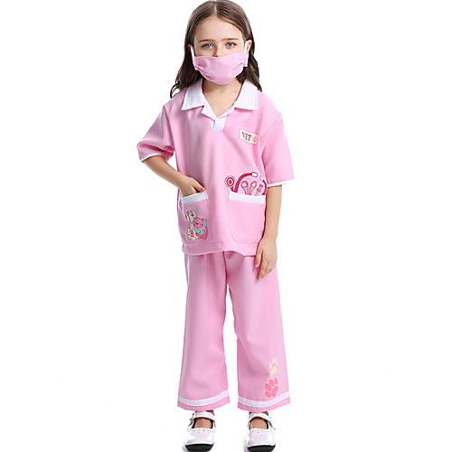 Career Costumes Costume Girls' Uniform Halloween Performance Cosplay Costumes Theme Party Costumes Girls' Kids' Dancewear Polyester Splicing
Career Costumes Costume Girls' Uniform Halloween Performance Cosplay Costumes Theme Party Costumes Girls' Kids' Dancewear Polyester Splicing