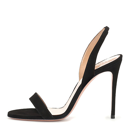 Women's Sandals Stiletto Heel Open Toe Suede / Faux Leather Sweet / British Fall / Spring & Summer Black / Gold
Women's Sandals Stiletto Heel Open Toe Suede / Faux Leather Sweet / British Fall / Spring & Summer Black / Gold
