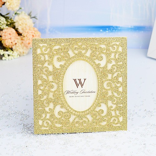 Wrap & Pocket Wedding Invitations 30pcs - Invitation Cards / Thank You Cards / Response Cards Artistic Style / Modern Style / Fairytale Theme Pearl Paper 6""×6"" (1515cm)
Wrap & Pocket Wedding Invitations 30pcs - Invitation Cards / Thank You Cards / Response Cards Artistic Style / Modern Style / Fairytale Theme Pearl Paper 6""×6"" (1515cm)
