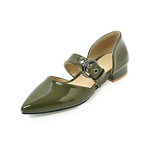 Women's Flats Low Heel Pointed Toe PU Sweet Spring & Summer Black / White / Green
Women's Flats Low Heel Pointed Toe PU Sweet Spring & Summer Black / White / Green