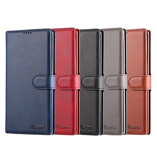 Case For Samsung Galaxy Note 9 / Note 8 / Galaxy Note 10 Wallet / Card Holder / Shockproof Full Body Cases Solid Colored PU Leather
Case For Samsung Galaxy Note 9 / Note 8 / Galaxy Note 10 Wallet / Card Holder / Shockproof Full Body Cases Solid Colored PU Leather
