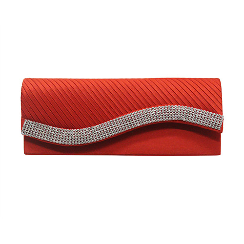 Women's Crystals / Chain Silk Evening Bag Striped Silver / Red / Almond / Fall & Winter
Women's Crystals / Chain Silk Evening Bag Striped Silver / Red / Almond / Fall & Winter