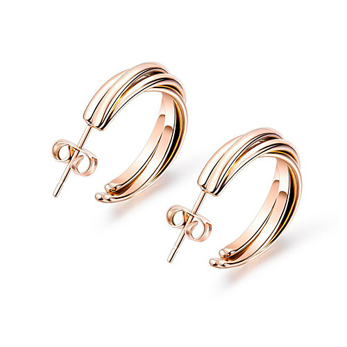 Women's Stud Earrings Classic Letter Sweet Hippie Cool Stainless Steel Earrings Jewelry Rose Gold For Stage Street Bar 1 Pair
Women's Stud Earrings Classic Letter Sweet Hippie Cool Stainless Steel Earrings Jewelry Rose Gold For Stage Street Bar 1 Pair