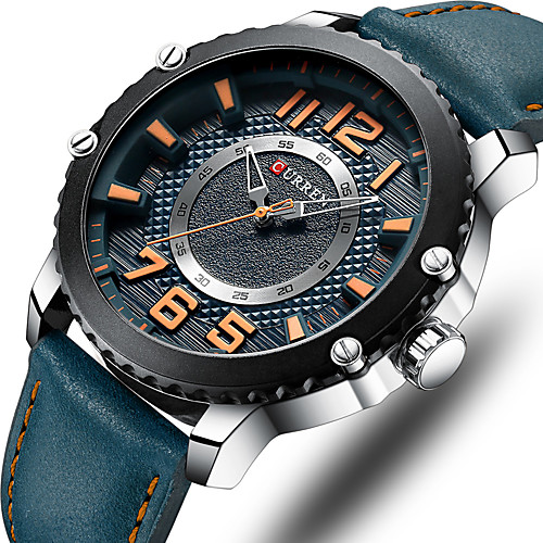 Men's Dress Watch Japanese Quartz PU Leather Black / Blue / Red 30 m Water Resistant / Waterproof Chronograph Casual Watch Analog New Arrival Fashion - Black Blue Red Two Years Battery Life
Men's Dress Watch Japanese Quartz PU Leather Black / Blue / Red 30 m Water Resistant / Waterproof Chronograph Casual Watch Analog New Arrival Fashion - Black Blue Red Two Years Battery Life