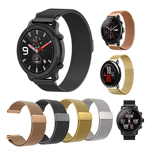 Stainless Steel Milanese Watch Band Strap For Huami Amazfit GTR 47mm/Pace/1 Stratos/Stratos 2 2S
Stainless Steel Milanese Watch Band Strap For Huami Amazfit GTR 47mm/Pace/1 Stratos/Stratos 2 2S