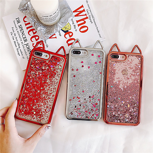 Case For Apple iPhone XS / iPhone XR / iPhone XS Max Flowing Liquid / Glitter Shine Back Cover Solid Colored TPU
Case For Apple iPhone XS / iPhone XR / iPhone XS Max Flowing Liquid / Glitter Shine Back Cover Solid Colored TPU