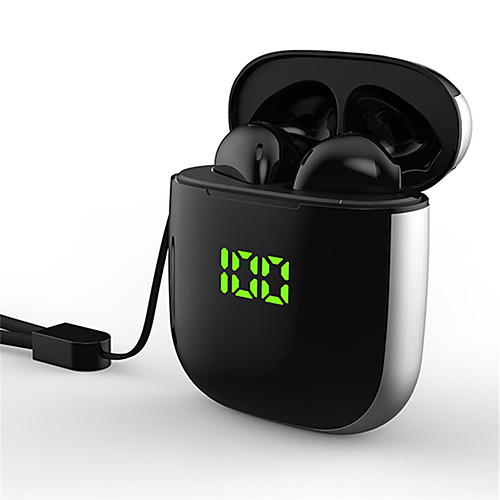 LITBest LX-WK6 TWS True Wireless Earbuds Power Display Bluetooth 5.0 Headphone with Pop Up QI Wireless Charging Function Auto Pairing Microphone
LITBest LX-WK6 TWS True Wireless Earbuds Power Display Bluetooth 5.0 Headphone with Pop Up QI Wireless Charging Function Auto Pairing Microphone