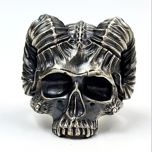 Men's Ring 1pc Silver Alloy irregular Vintage Punk Ethnic Daily Jewelry Vintage Style Skull Sheep
Men's Ring 1pc Silver Alloy irregular Vintage Punk Ethnic Daily Jewelry Vintage Style Skull Sheep