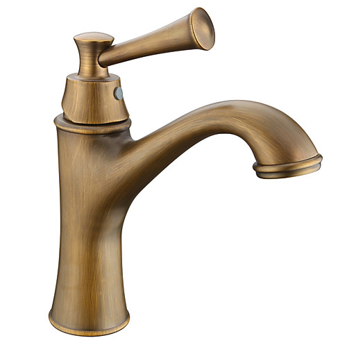 Bathroom Sink Faucet - Widespread Antique Copper Centerset Single Handle One HoleBath Taps
Bathroom Sink Faucet - Widespread Antique Copper Centerset Single Handle One HoleBath Taps