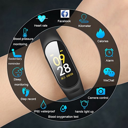 Smartwatch Digital Silicone Water Resistant / Waterproof Heart Rate Monitor Bluetooth Digital Fashion - Black Red Blue
Smartwatch Digital Silicone Water Resistant / Waterproof Heart Rate Monitor Bluetooth Digital Fashion - Black Red Blue