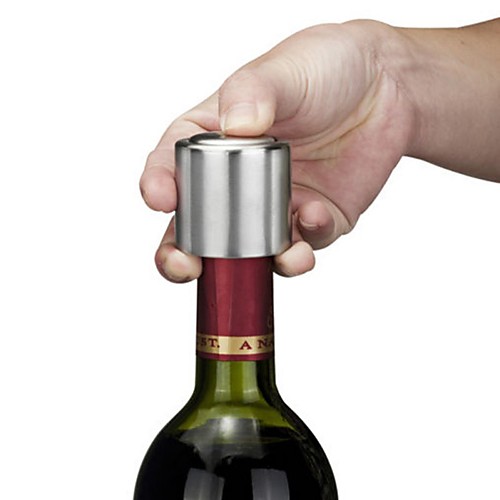Stainless Steel Vacuum Wine Bottle Stopper Sealed Storage Plug Liquor Flow Stopper Cap
Stainless Steel Vacuum Wine Bottle Stopper Sealed Storage Plug Liquor Flow Stopper Cap
