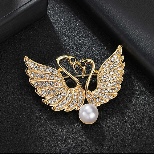 Women's Brooches Retro Cat Swan Dream Artistic Fashion Brooch Jewelry Gold For Party Festival
Women's Brooches Retro Cat Swan Dream Artistic Fashion Brooch Jewelry Gold For Party Festival