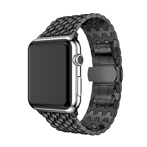 Watch Band for Apple Watch Series 4/3/2/1 Apple Business Band Stainless Steel Wrist Strap
Watch Band for Apple Watch Series 4/3/2/1 Apple Business Band Stainless Steel Wrist Strap