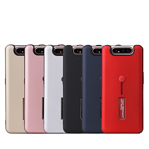 Case For Samsung Galaxy A5(2018) / A6 (2018) / A6 (2018) with Stand Back Cover Solid Colored PC
Case For Samsung Galaxy A5(2018) / A6 (2018) / A6 (2018) with Stand Back Cover Solid Colored PC
